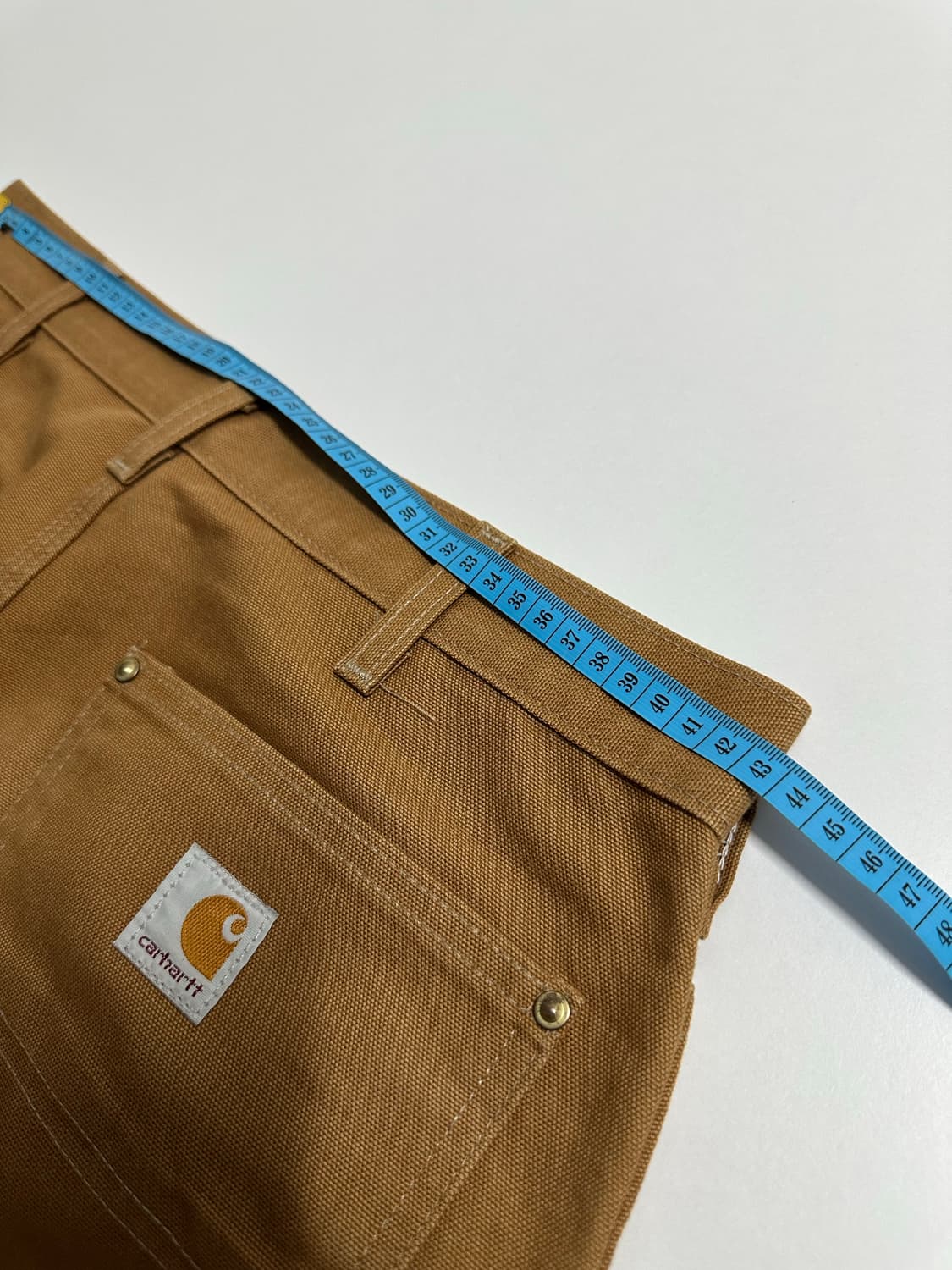 칼하트 더블니 B01 BRN 워크팬츠 33x34 상품이미지5