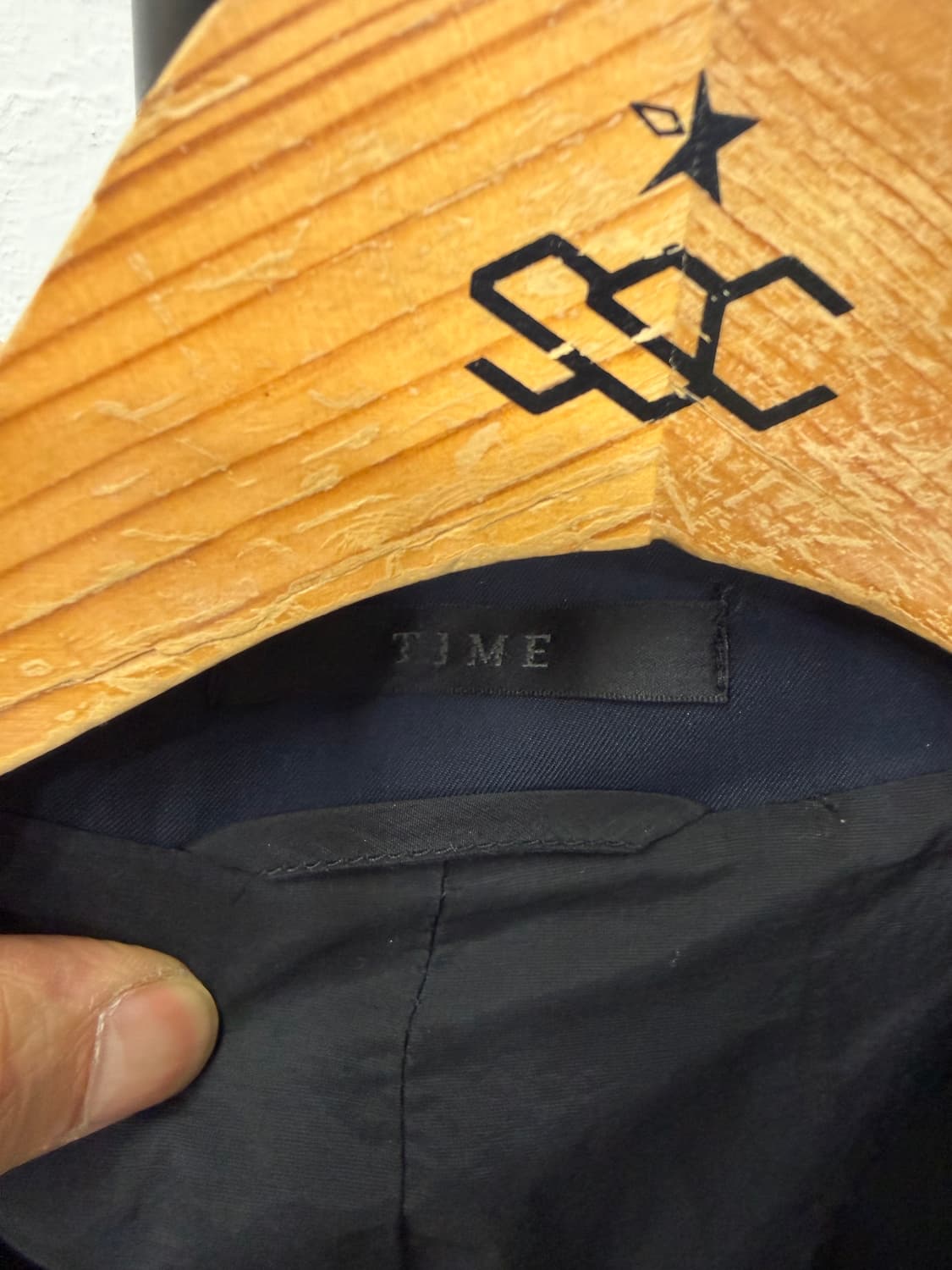 정품) 타임옴므 한섬 롱 자켓 105 상품이미지7