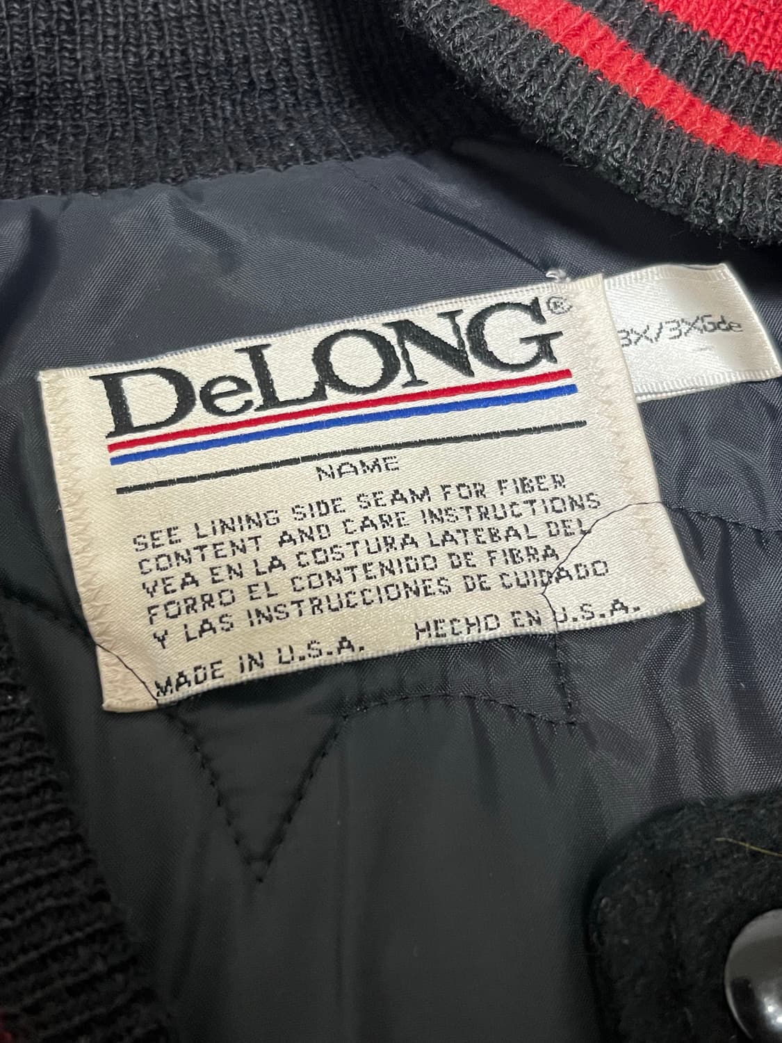 USA 빈티지 패치 바시티 105-110 라프시몬스 세인트미카엘 상품이미지5