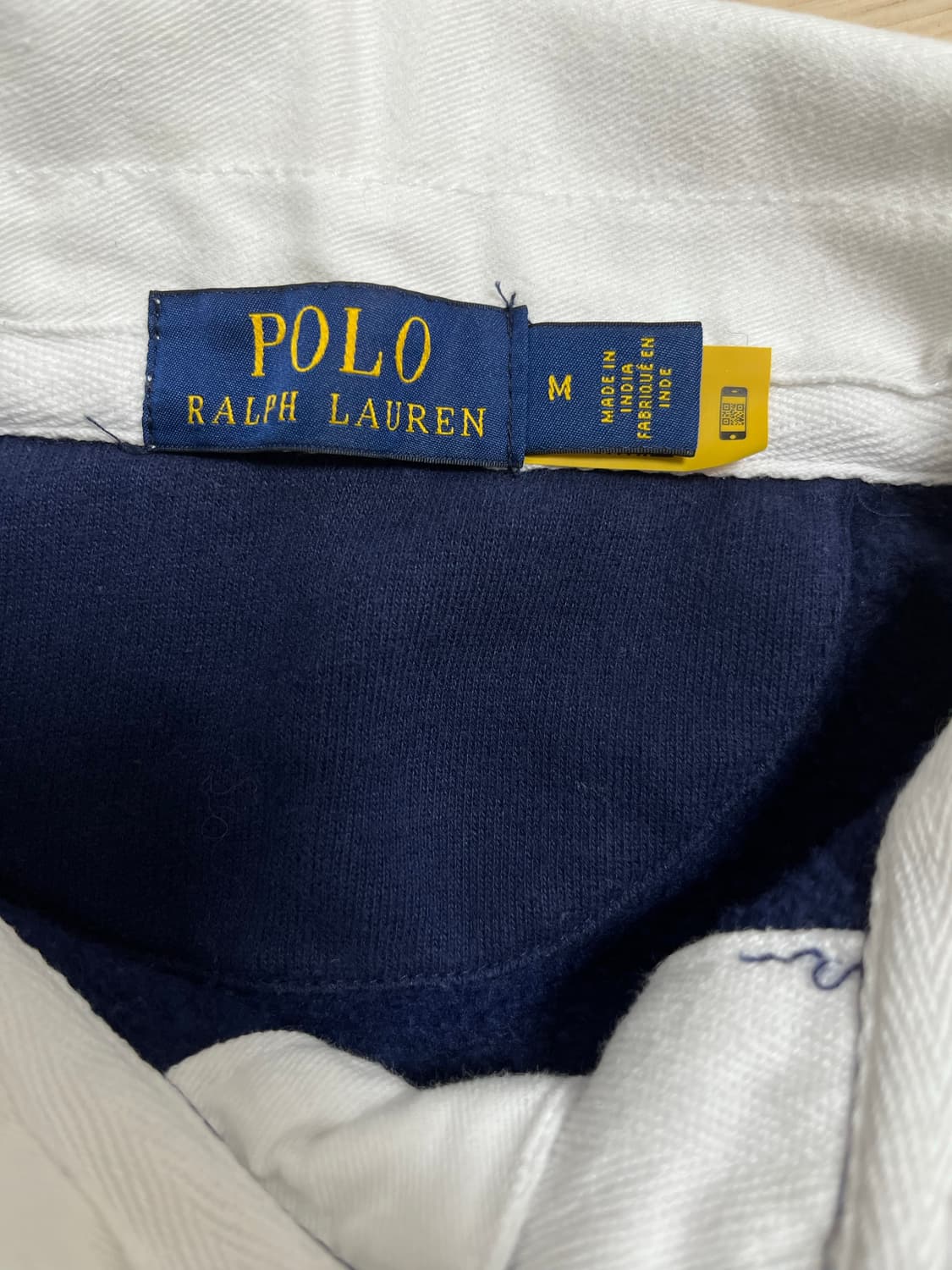 폴로 카라  맨투맨 기모 폴로 럭비티 (정품 QR 인증) 상품이미지7