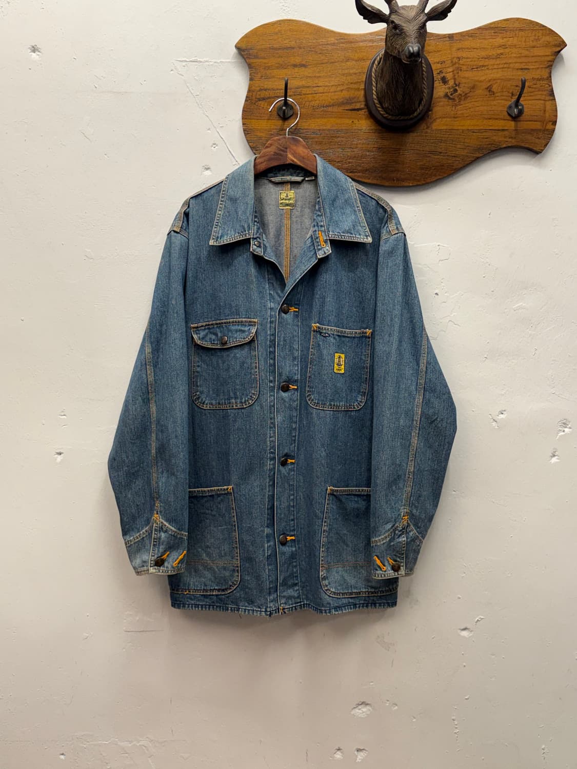 Wrangler Blue Bell Denim Chore Jacket 상품이미지1