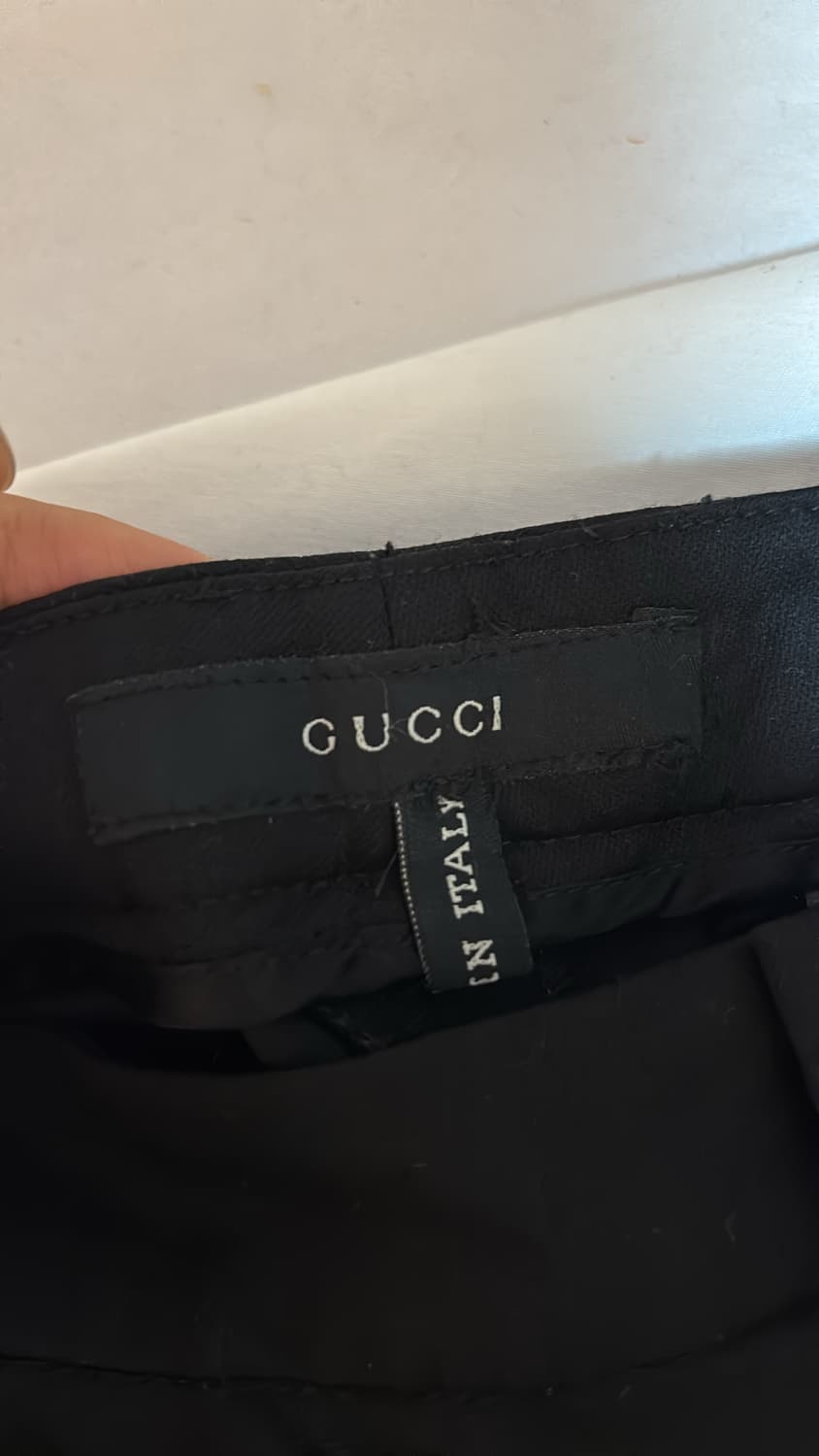 Gucci 구찌 와이드핏 울 슬랙스 상품이미지4