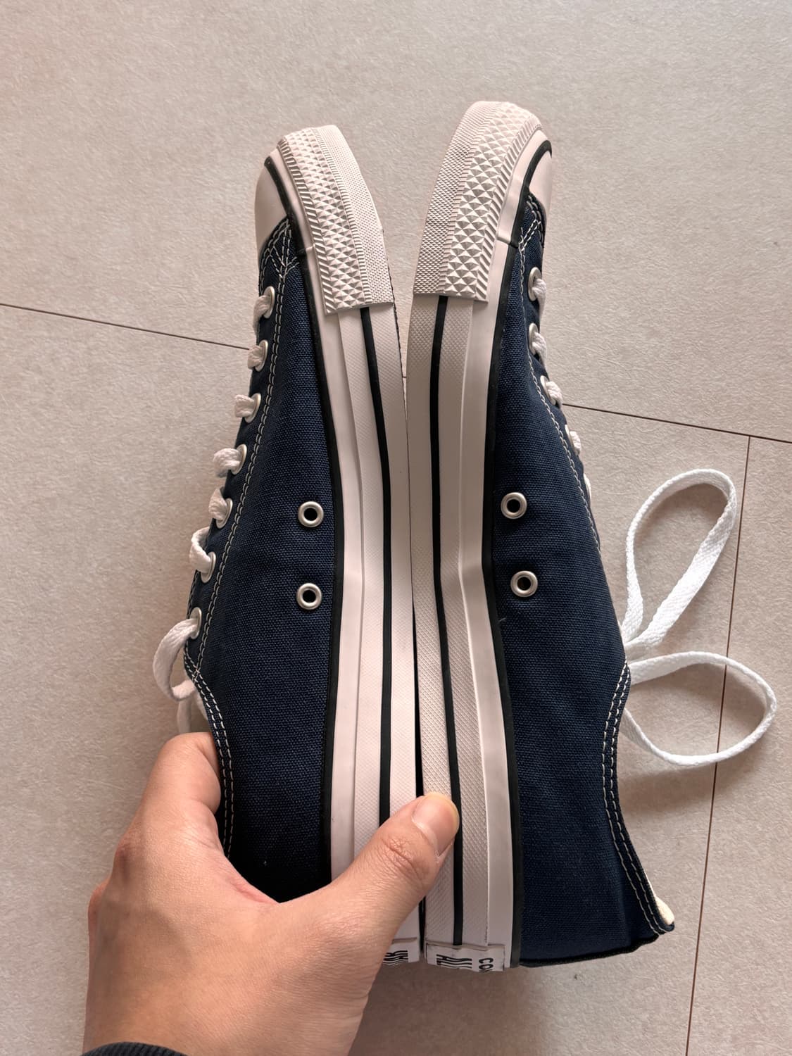 크롬하츠 아들내미도 다시 신는 올스타 로우 - 네이비 300 상품이미지4