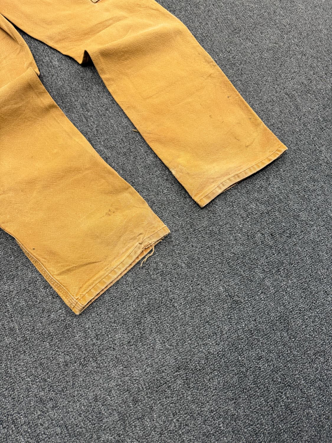 칼하트 빈티지 베이지 더블니 워크팬츠 상품이미지6