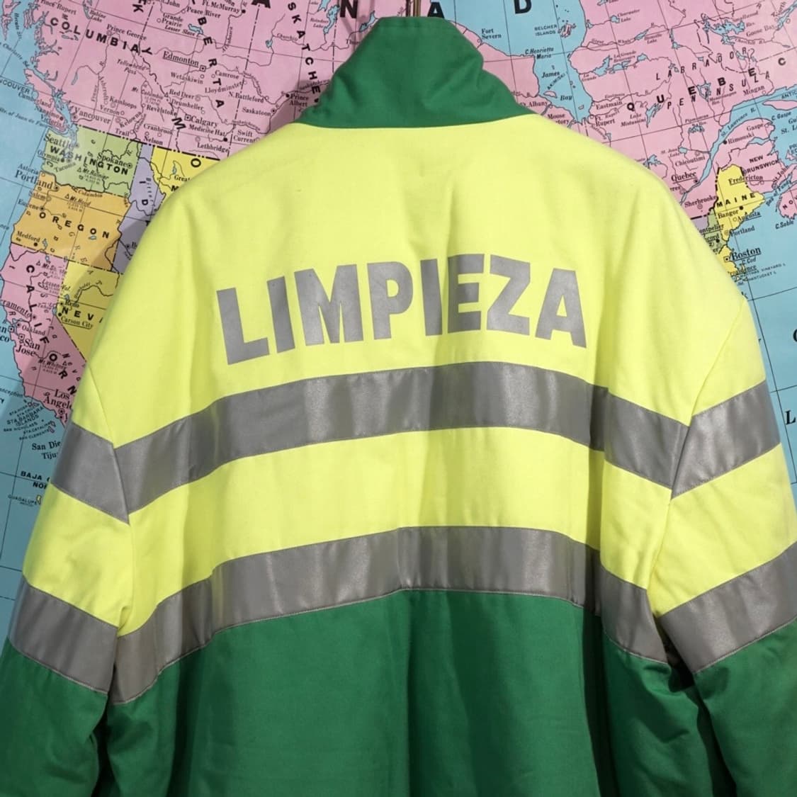 스페인 Limpieza 환경미화원 유니폼 자켓 상품이미지6
