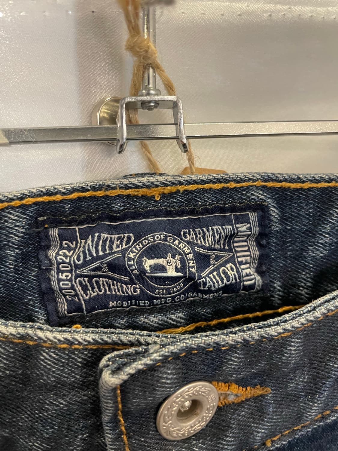 모디파이드 데님팬츠 상품이미지3