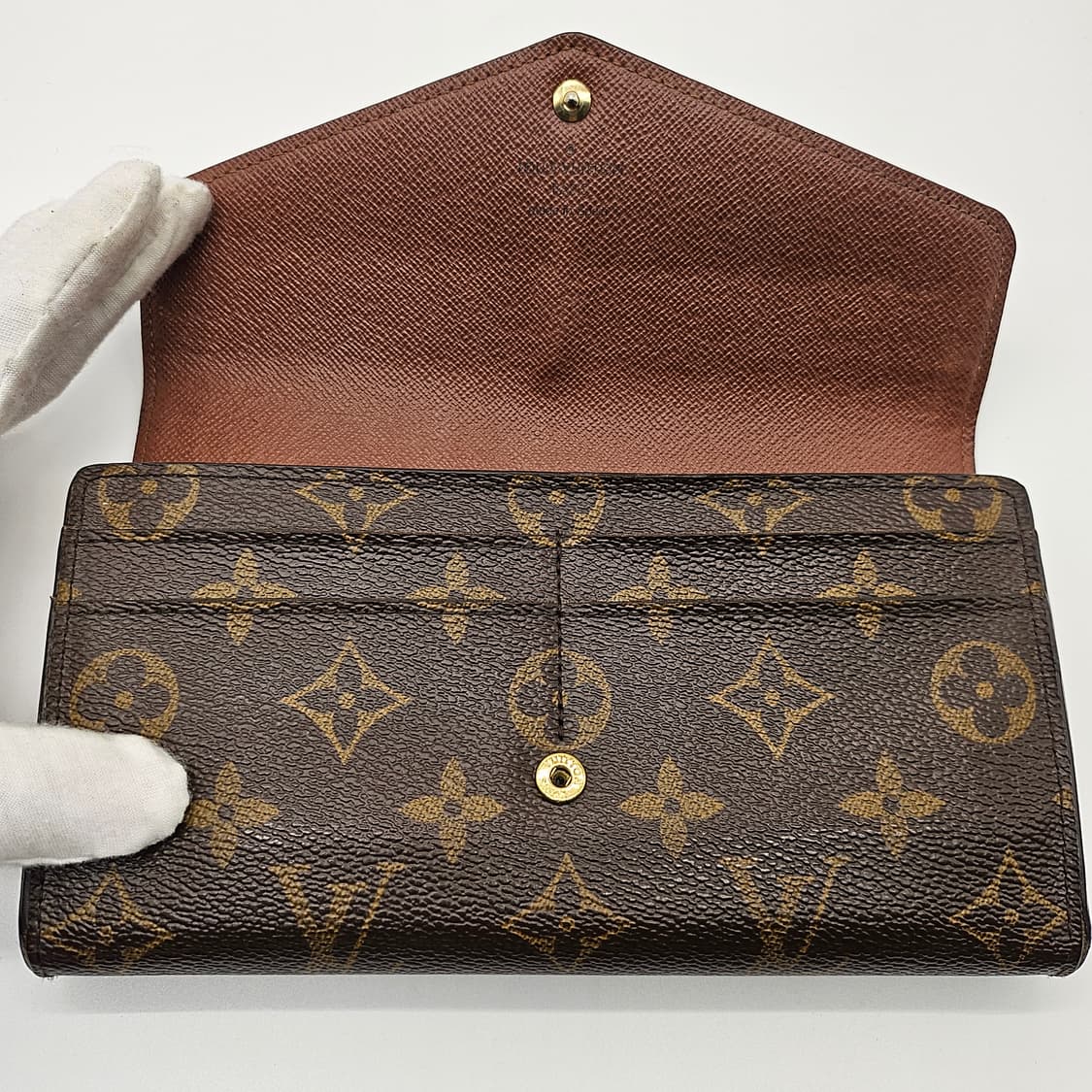 정품 루이비통 사라 월릿 모노그램 장지갑 상품이미지8