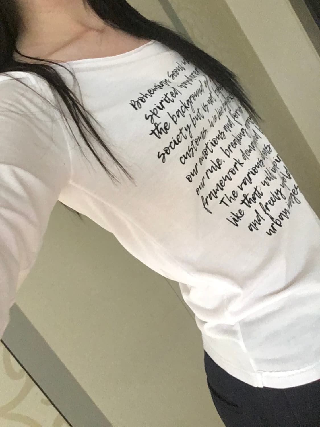 BOHEMIAN SEOUL Vintage lettering T-shirt 상품이미지3