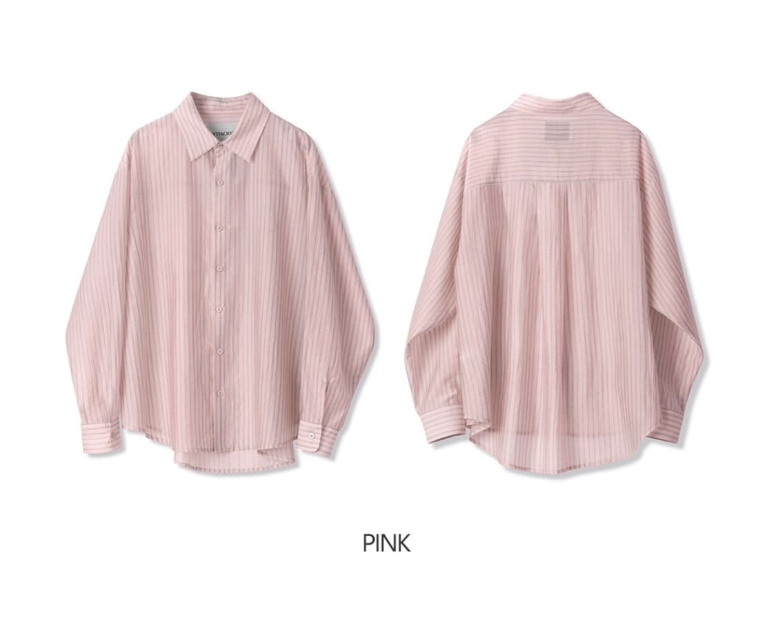 비바셔스 Cencel See-Through Classic Shirt 상품이미지3