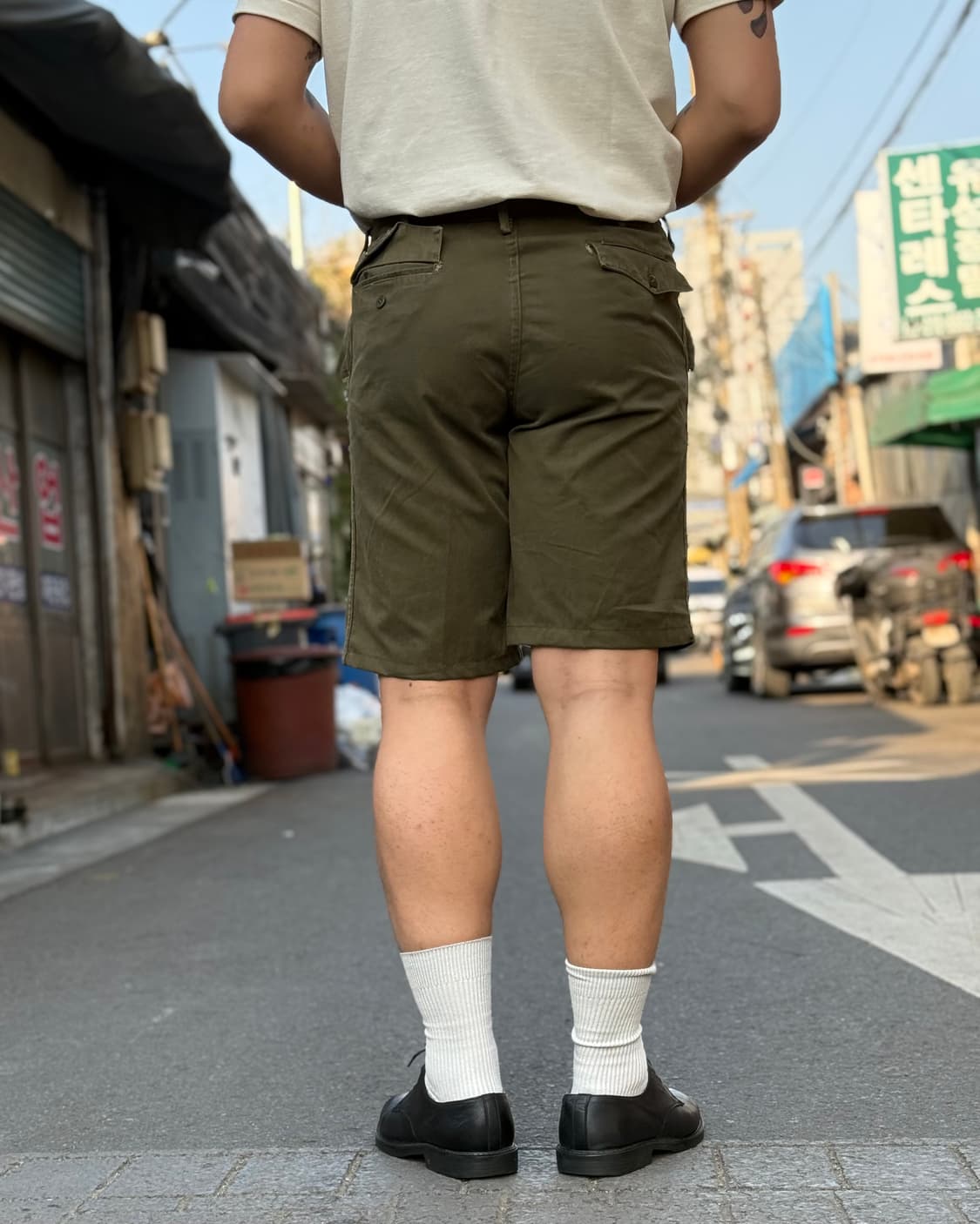 50-70‘s 영국군 RAF 트로피컬 쇼츠 33 상품이미지9