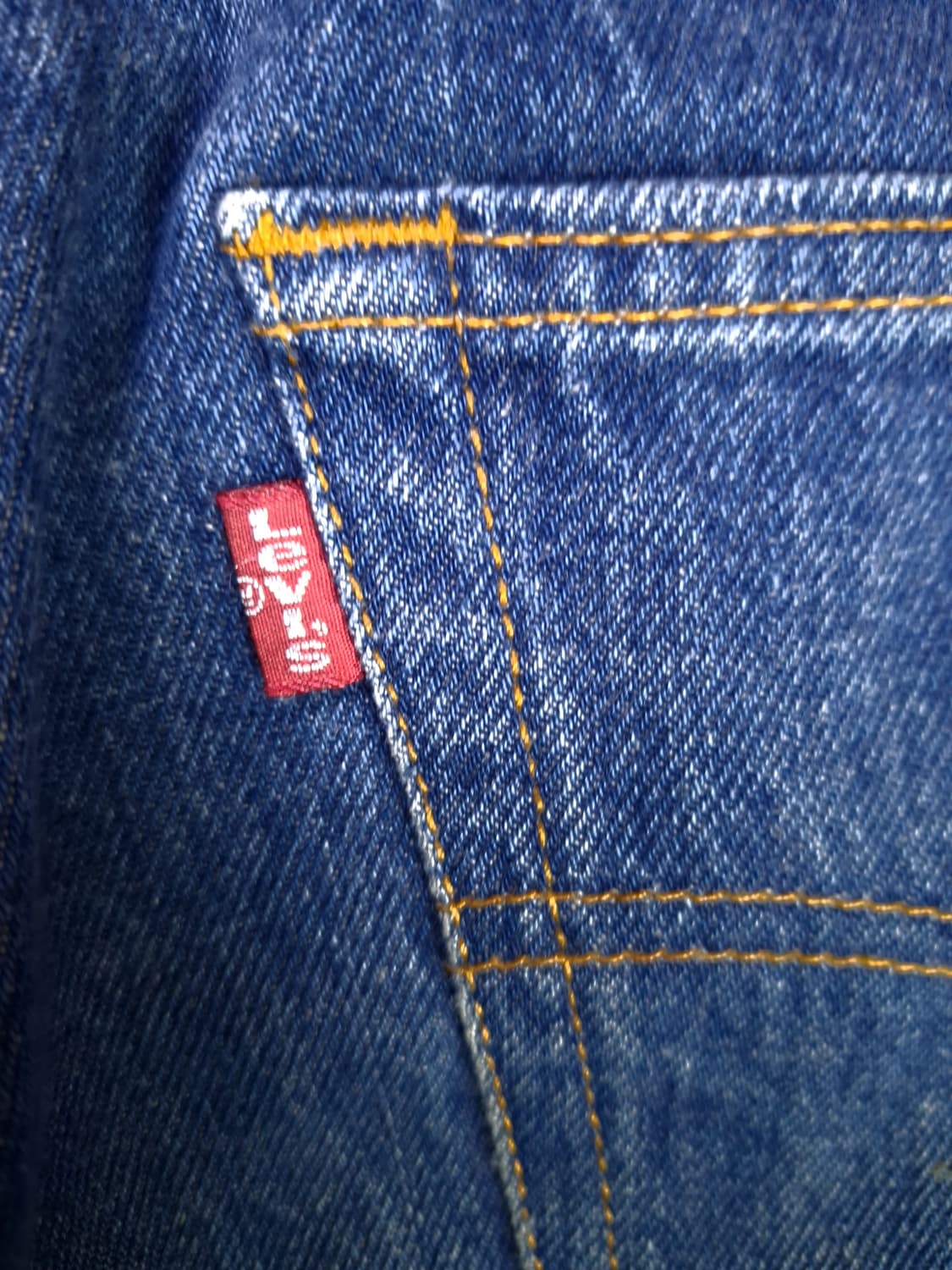오리지날 미국제조 90's 리바이스 501XX 데님진 상품이미지3