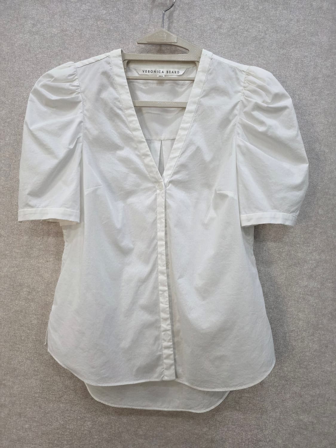 베로니카비어드 화이트 퍼프 블라우스 상품이미지3