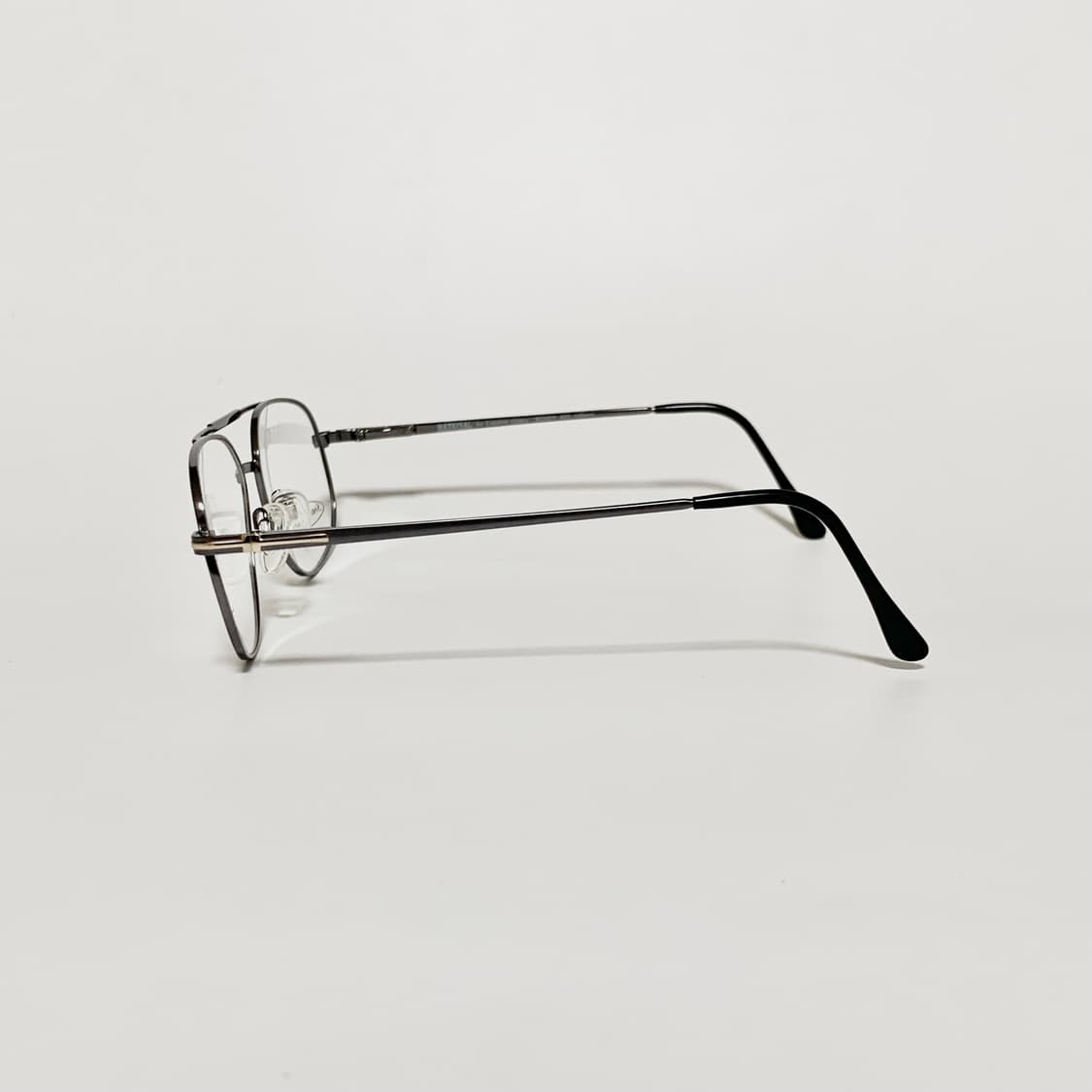 844 데드스탁 픽키 투브릿지 건메탈 빅사이즈 빈티지안경 상품이미지4