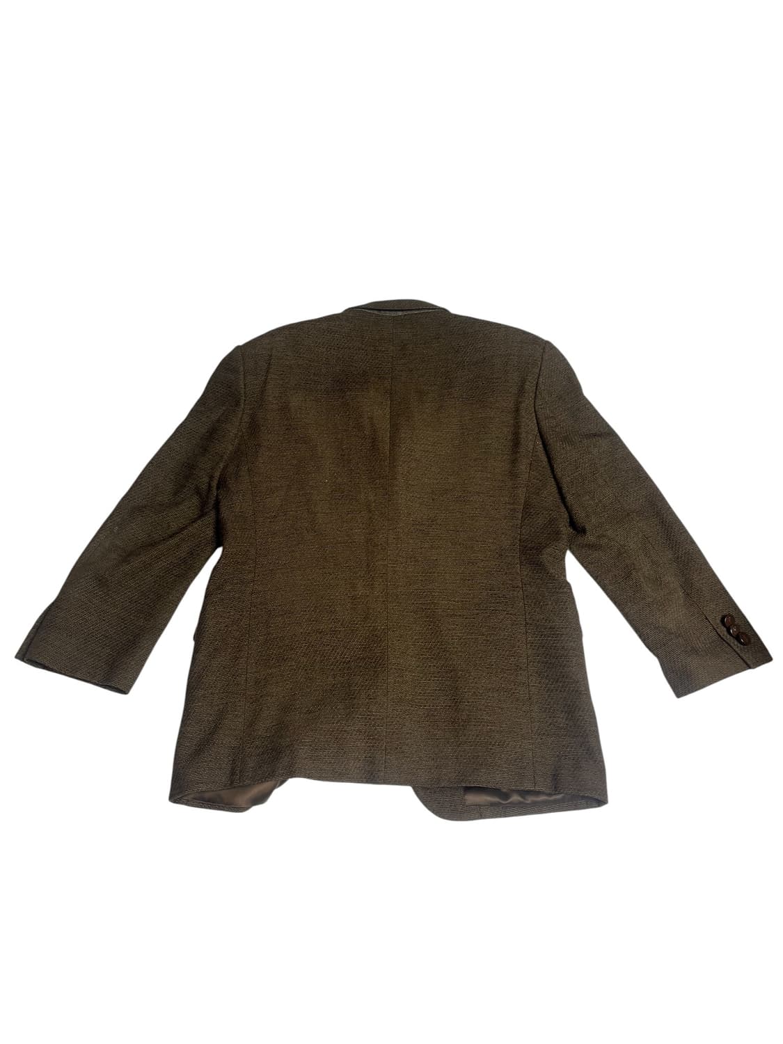 입생로랑 00s 브라운 트위드 클래식 블레이저 상품이미지2