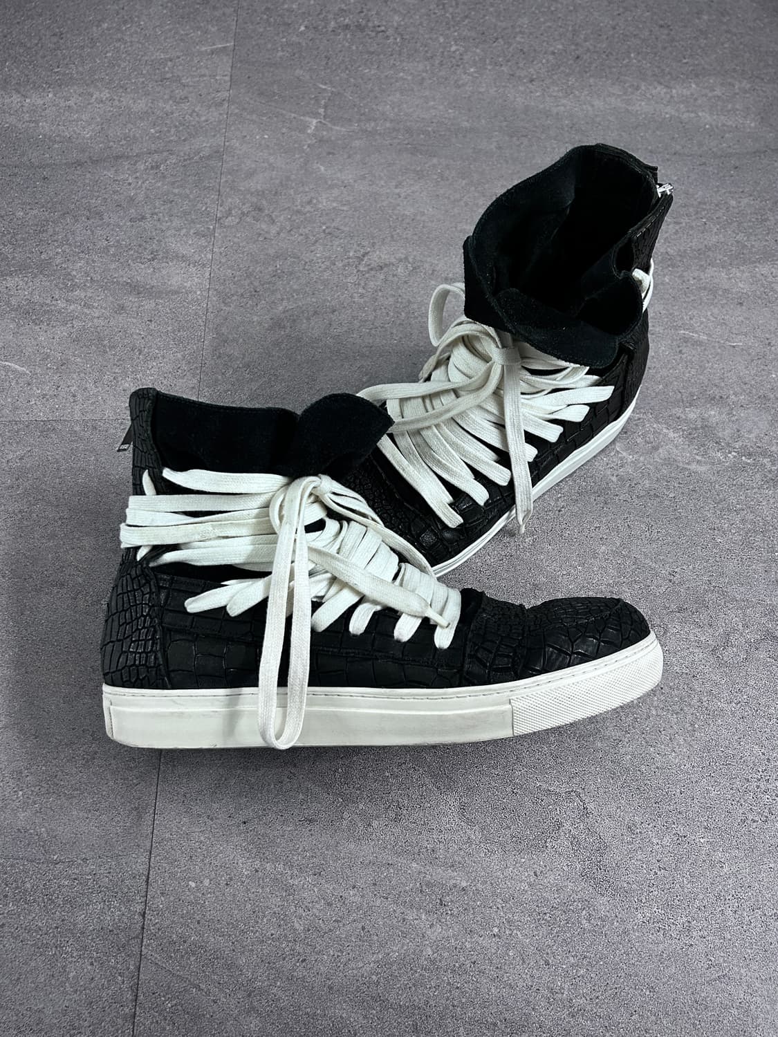 rare* 크리스 반 아쉐 파이톤 끈칭칭 하이탑 상품이미지3