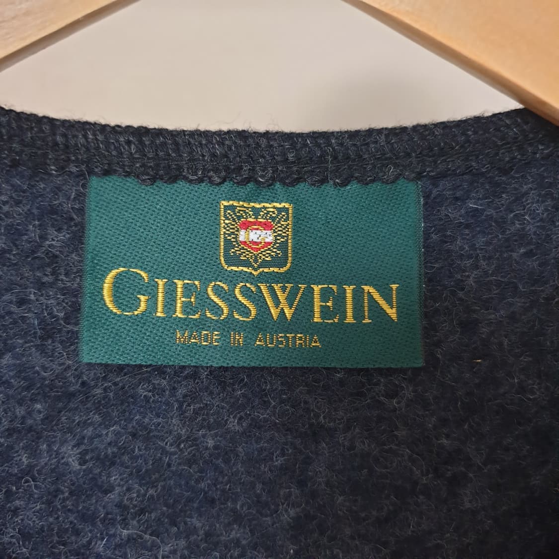 드라이완료)명품 GIESSWEIN 기스바인 토끼 아플리케 보일드울 베스트 상품이미지8