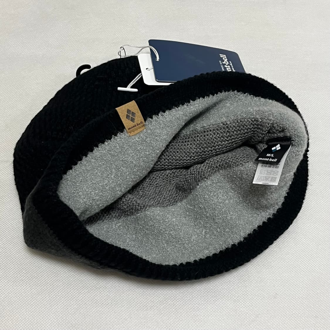 [M/L]몽벨 25fw 비니/블랙 상품이미지4