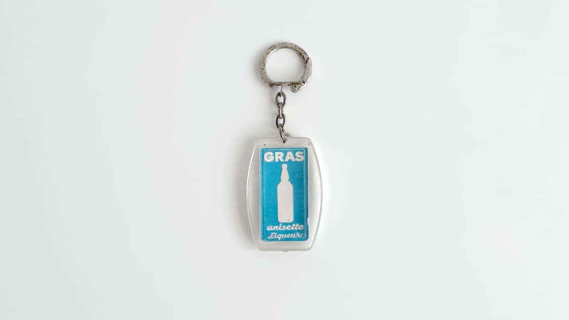 빈티지 일러스트 키체인 ‘GRAS’ 상품이미지4