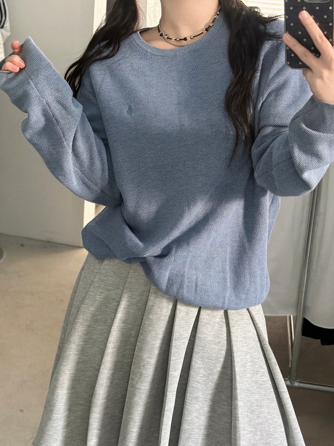 폴로 랄프로렌 소라 와플 니트  상품이미지1