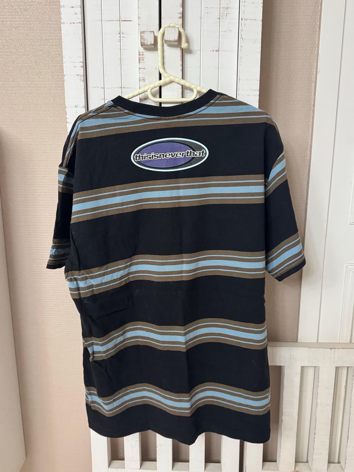 디스이즈네버댓 스트라이프 반팔 티셔츠 상품이미지4