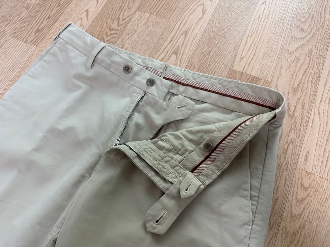 로로피아나 LOROPIANA Pantaflat 면바지 상품이미지3