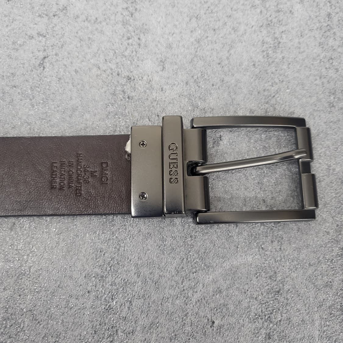 GUESS 정품 남성 양면 가죽벨트 110cm 상품이미지10
