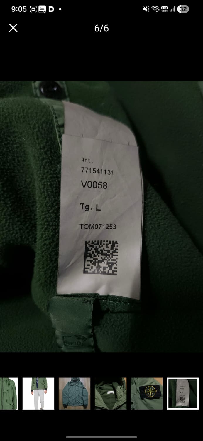 스톤아일랜드 22FW 다비드 마이크로프로파일 자켓 상품이미지7