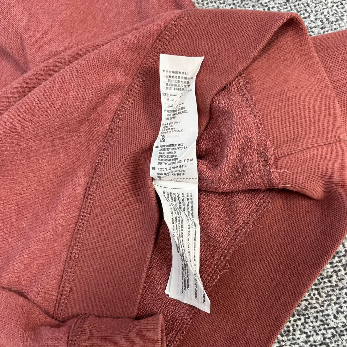 <아베크롬비 아치 로고 맨투맨> No.1444 상품이미지9