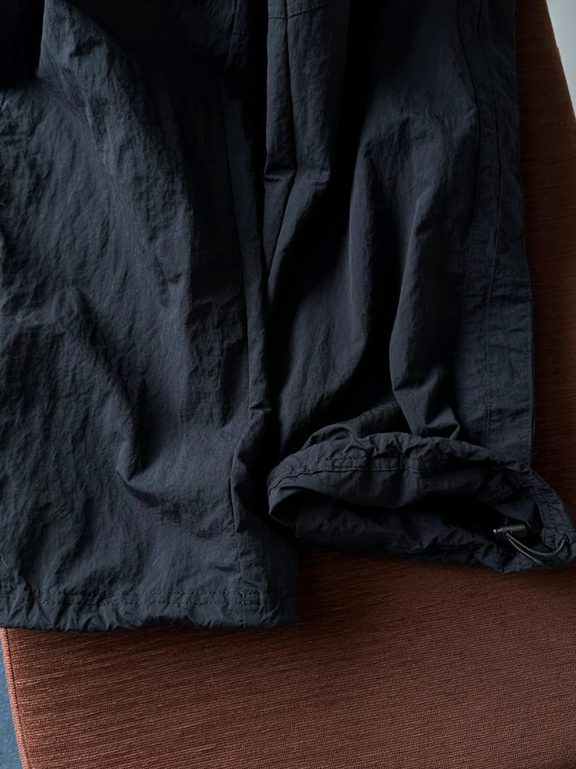 Washed nylon design cargo pants 상품이미지5