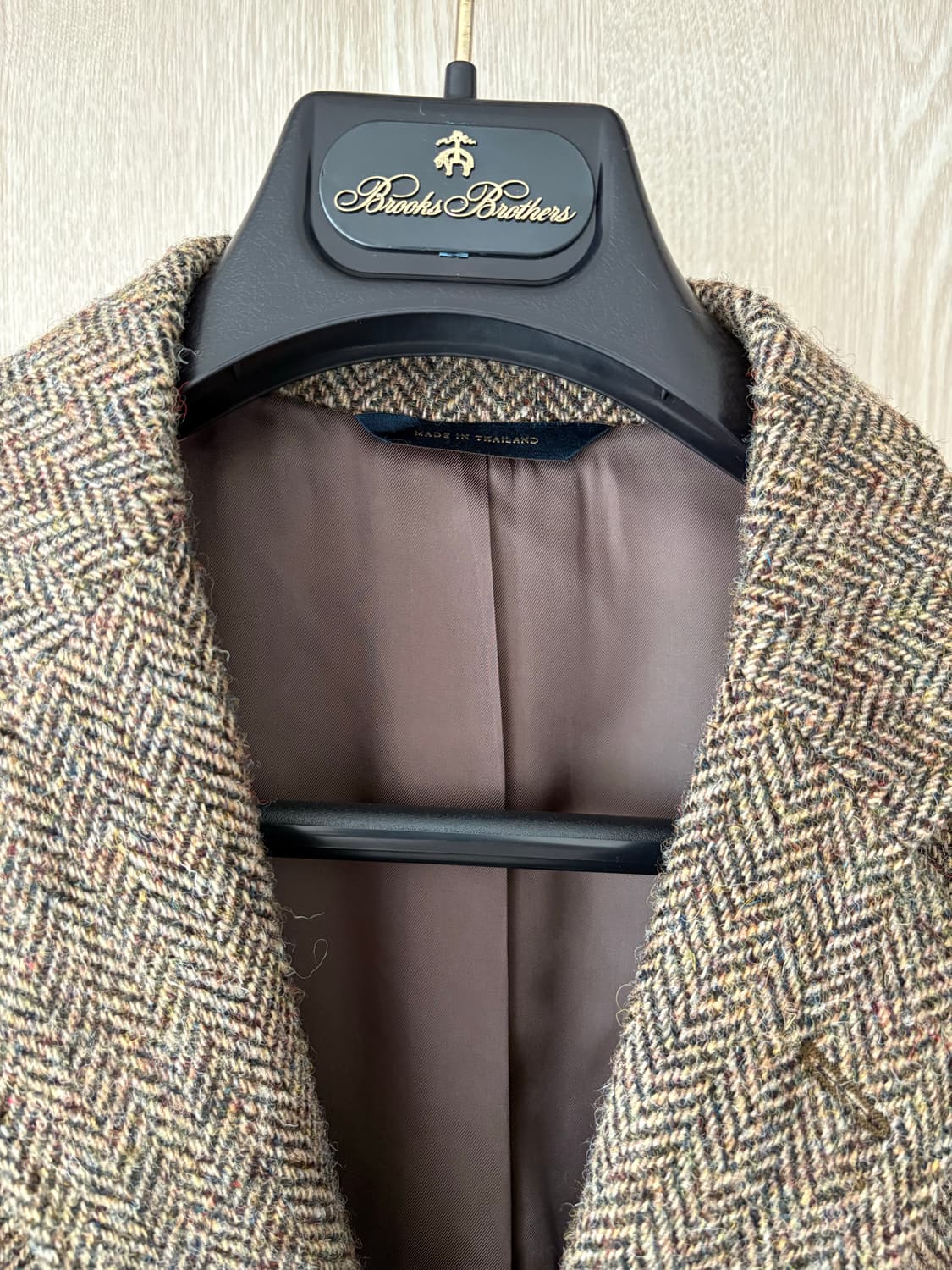 (새상품)브룩스브라더스 헤링본 트위드자켓(색자켓) 팝니다. 상품이미지2