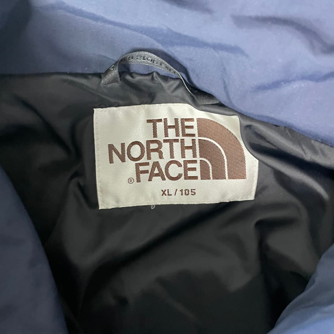 노스페이스 네이비 바람막이 후드 자켓 상품이미지4