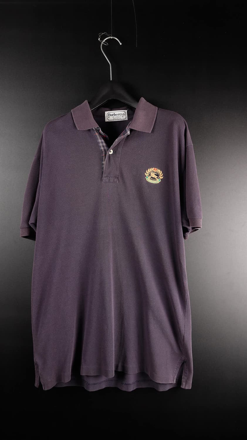 버버리 카라넥 반팔 PK셔츠 상품이미지2