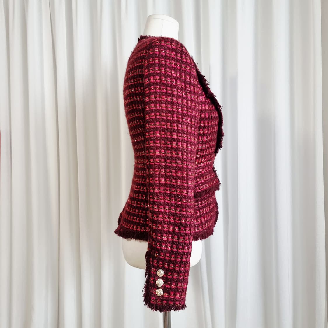 토리버치 트위드 시퀸 자켓 (55) 상태굿 상품이미지2