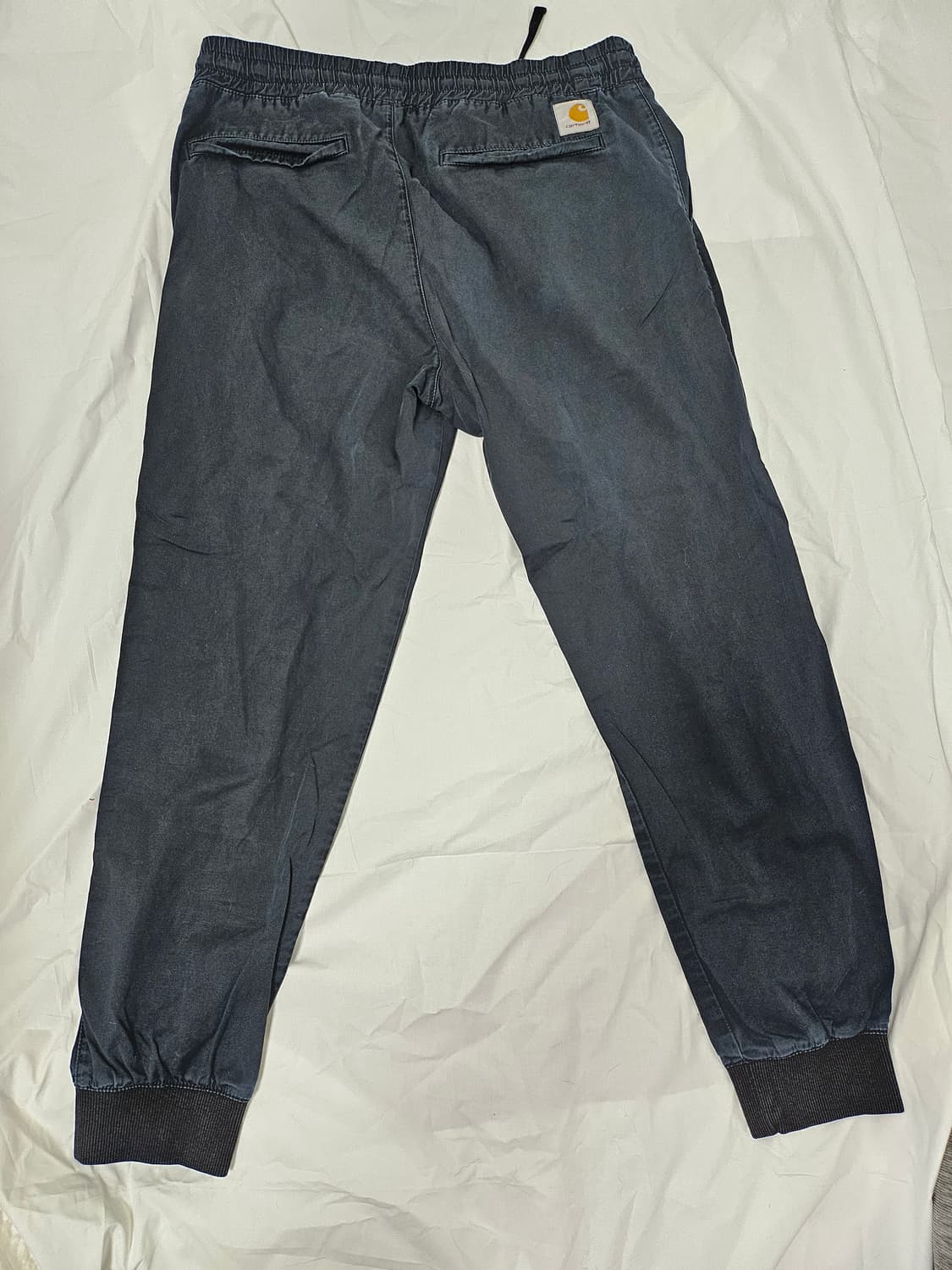 칼하트 빈티지 밴딩 조거 팬츠 네이비 상품이미지1