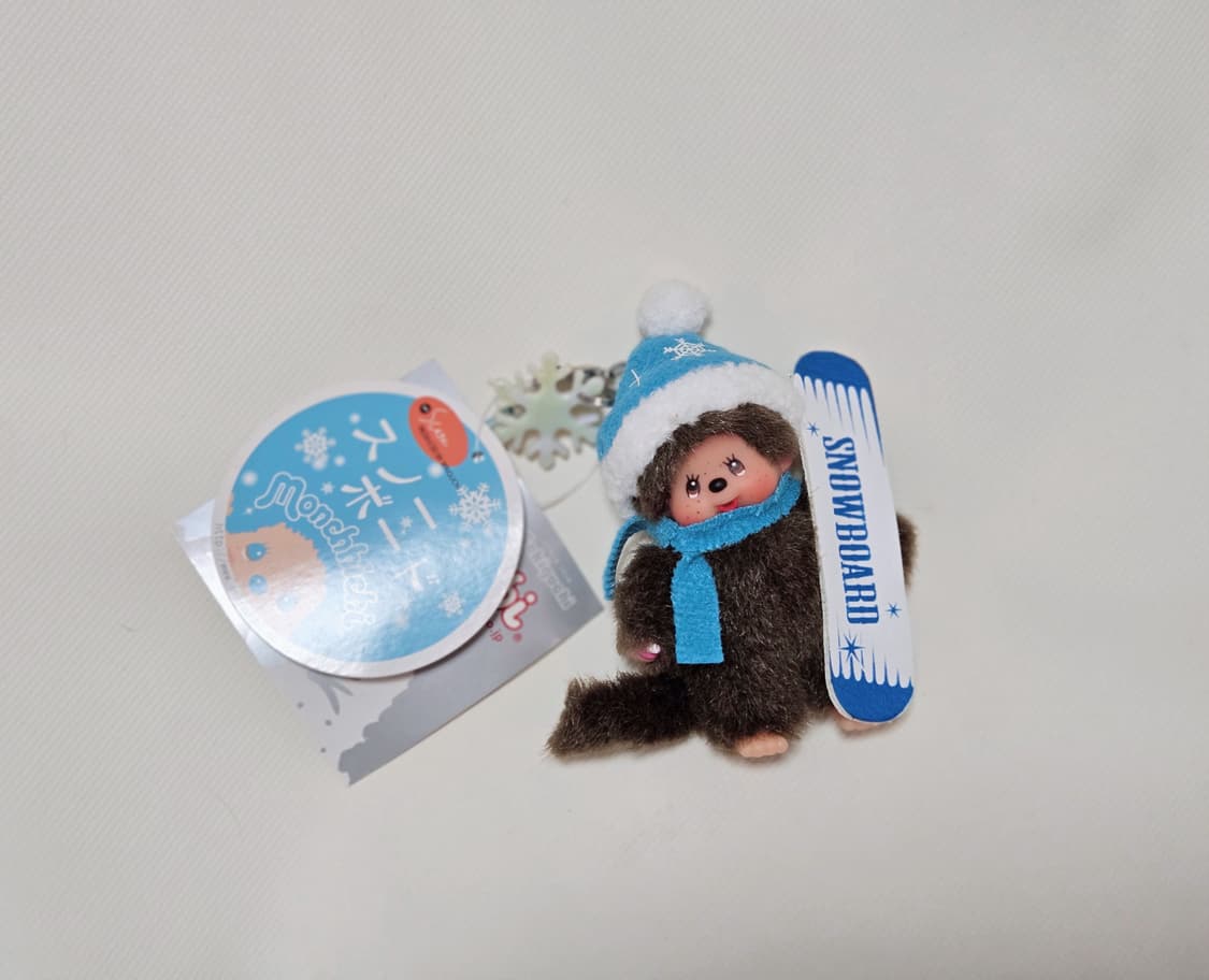 몬치치 스노우보드 키링 상품이미지3