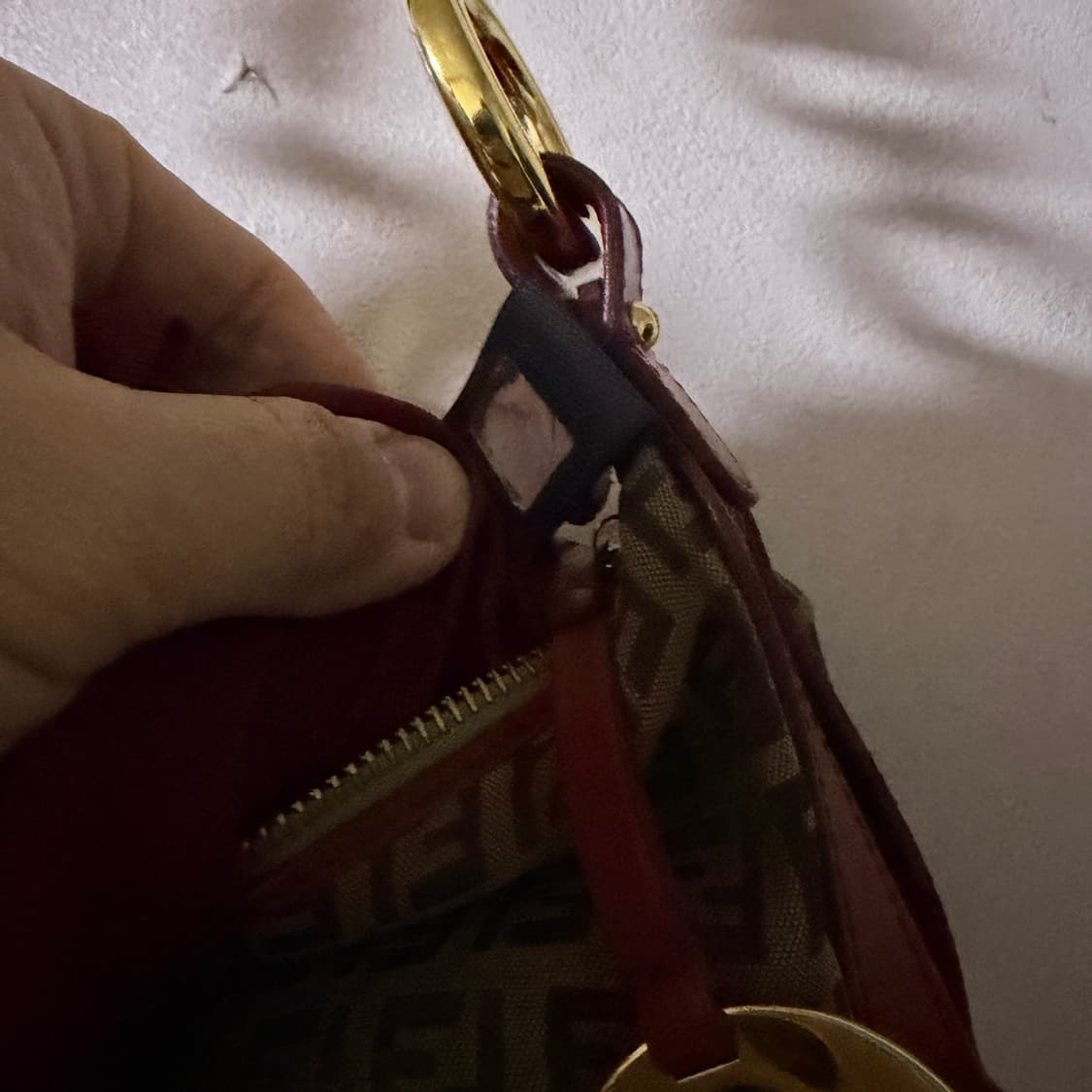 펜디 FF 로고 미니 호보&숄더백  상품이미지7