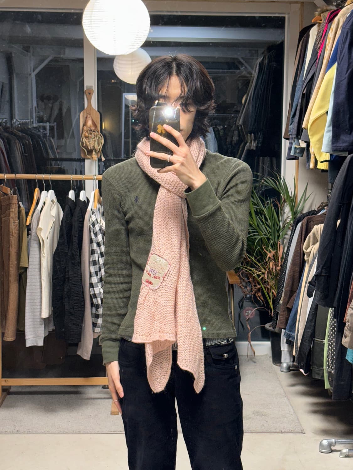 디젤 모헤어 머플러 상품이미지2