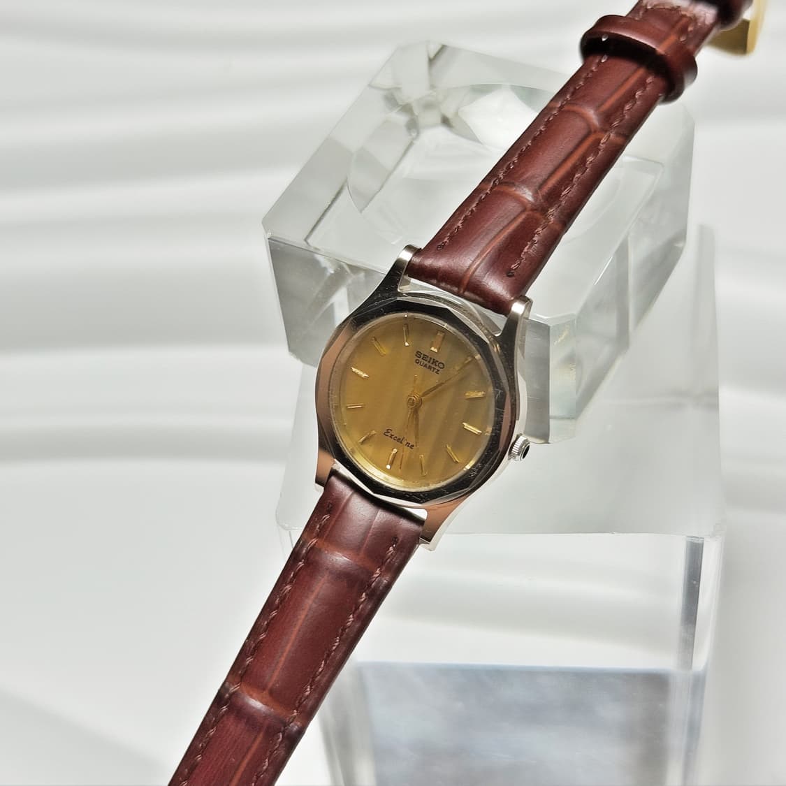 80's90's 세이코 빈티지 라운드 클래식 워치 상품이미지4