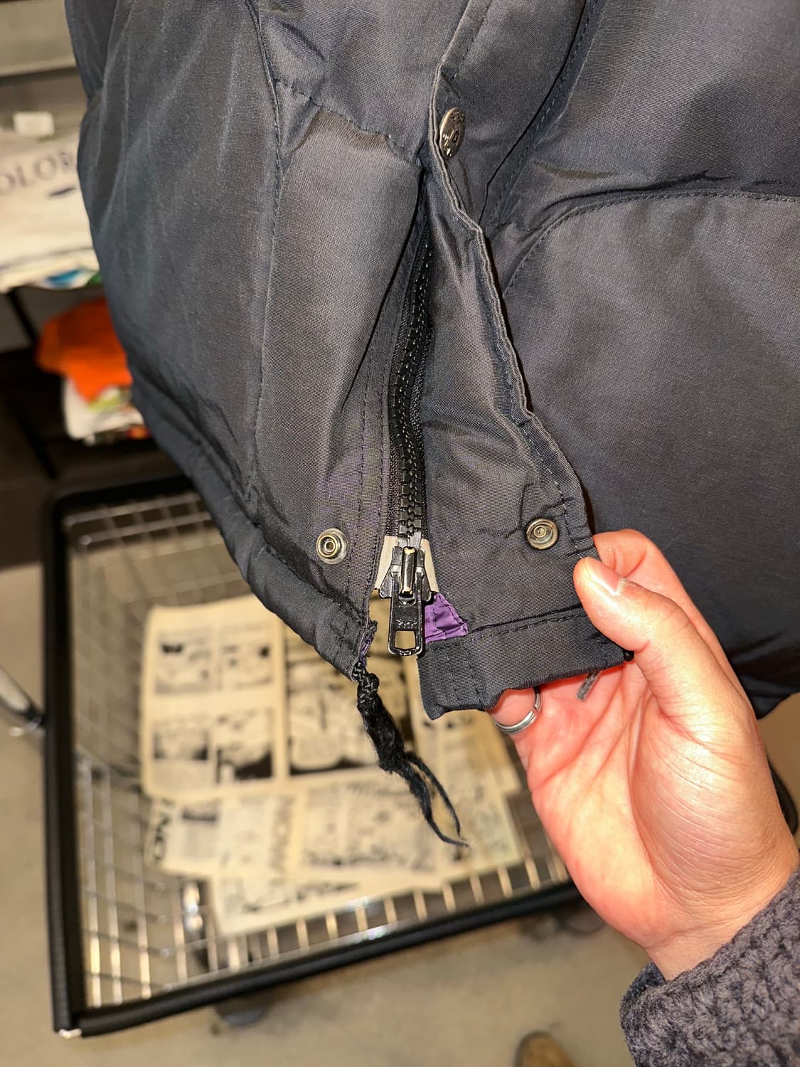 Sierra Designs 64 black padded jacket 상품이미지7