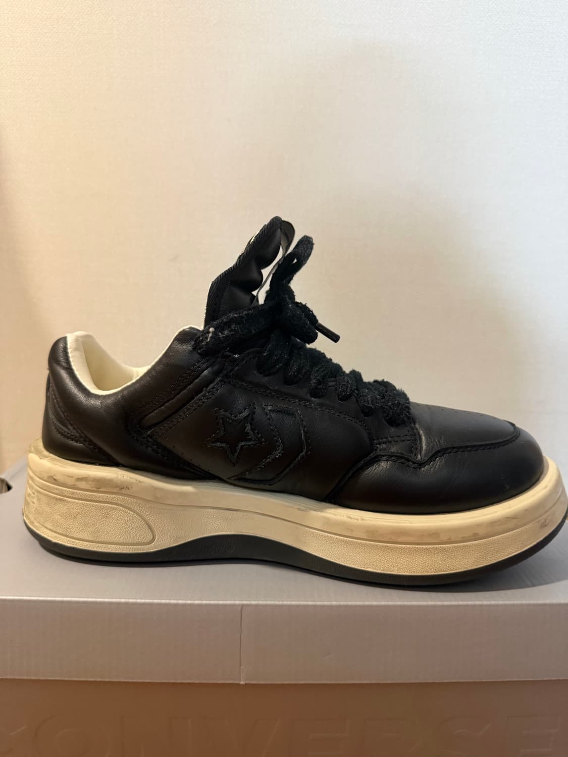 컨버스 x 다크쉐도우 터보웨폰 로우 블랙 상품이미지6