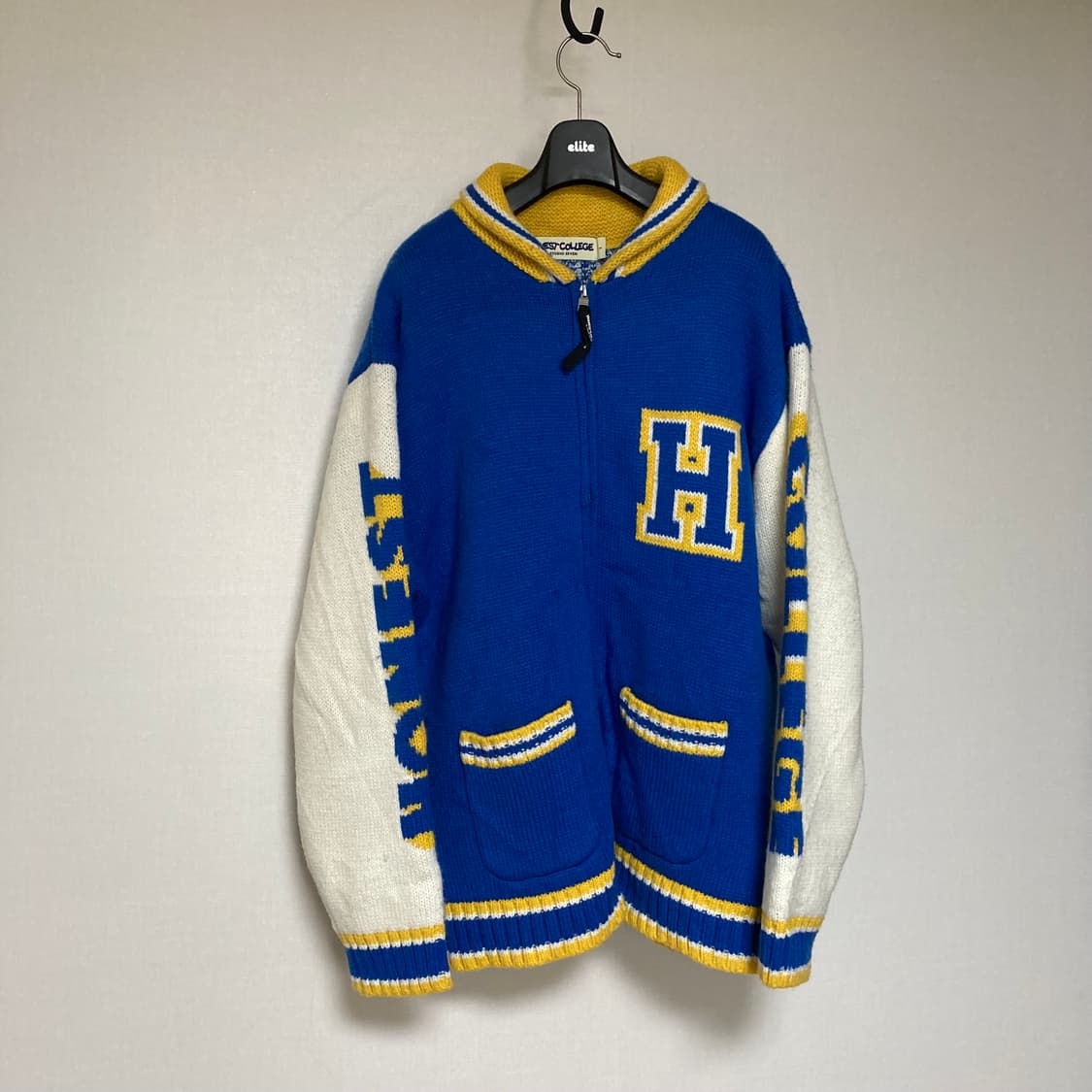 GU x STUDIOSEVEN 니트 집업 (L) 상품이미지1