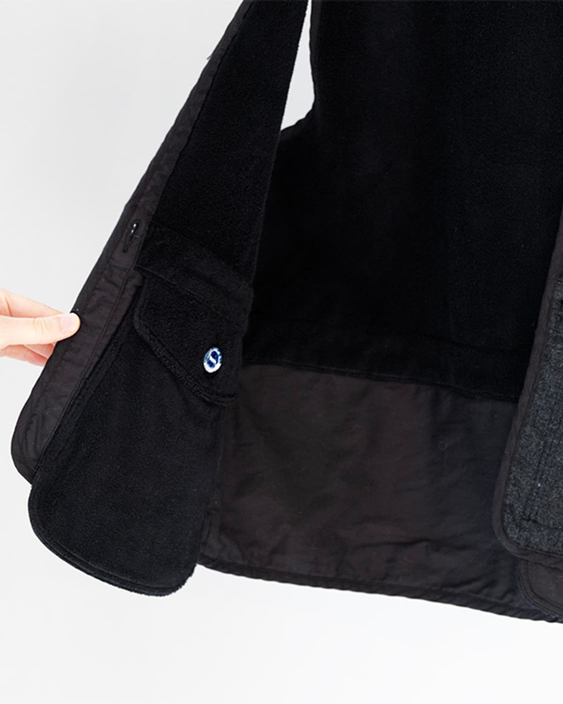 Kaval - simple blouson with liner 상품이미지6