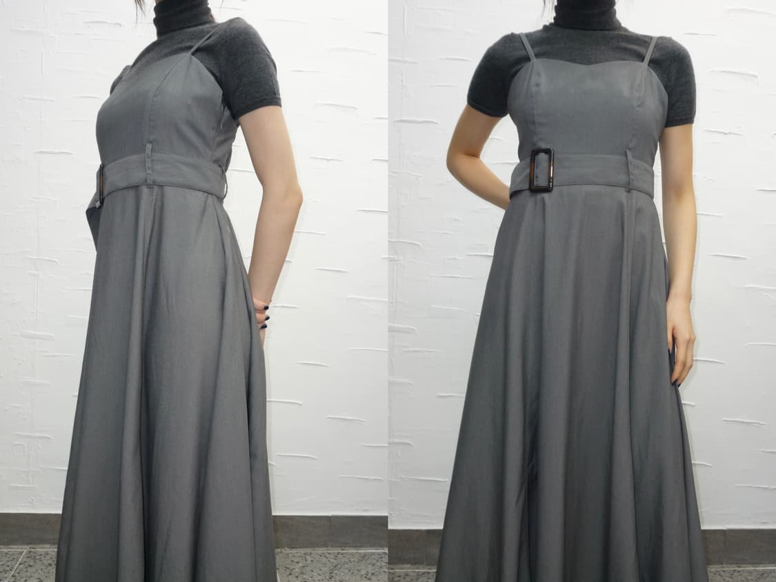 Belt detail dress 상품이미지1