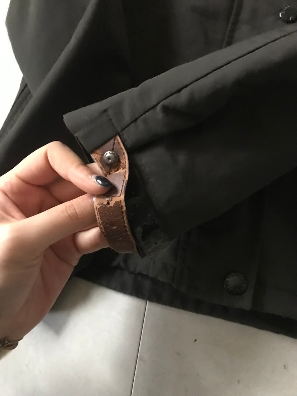 노페 카키브라운 바람막이 상품이미지9