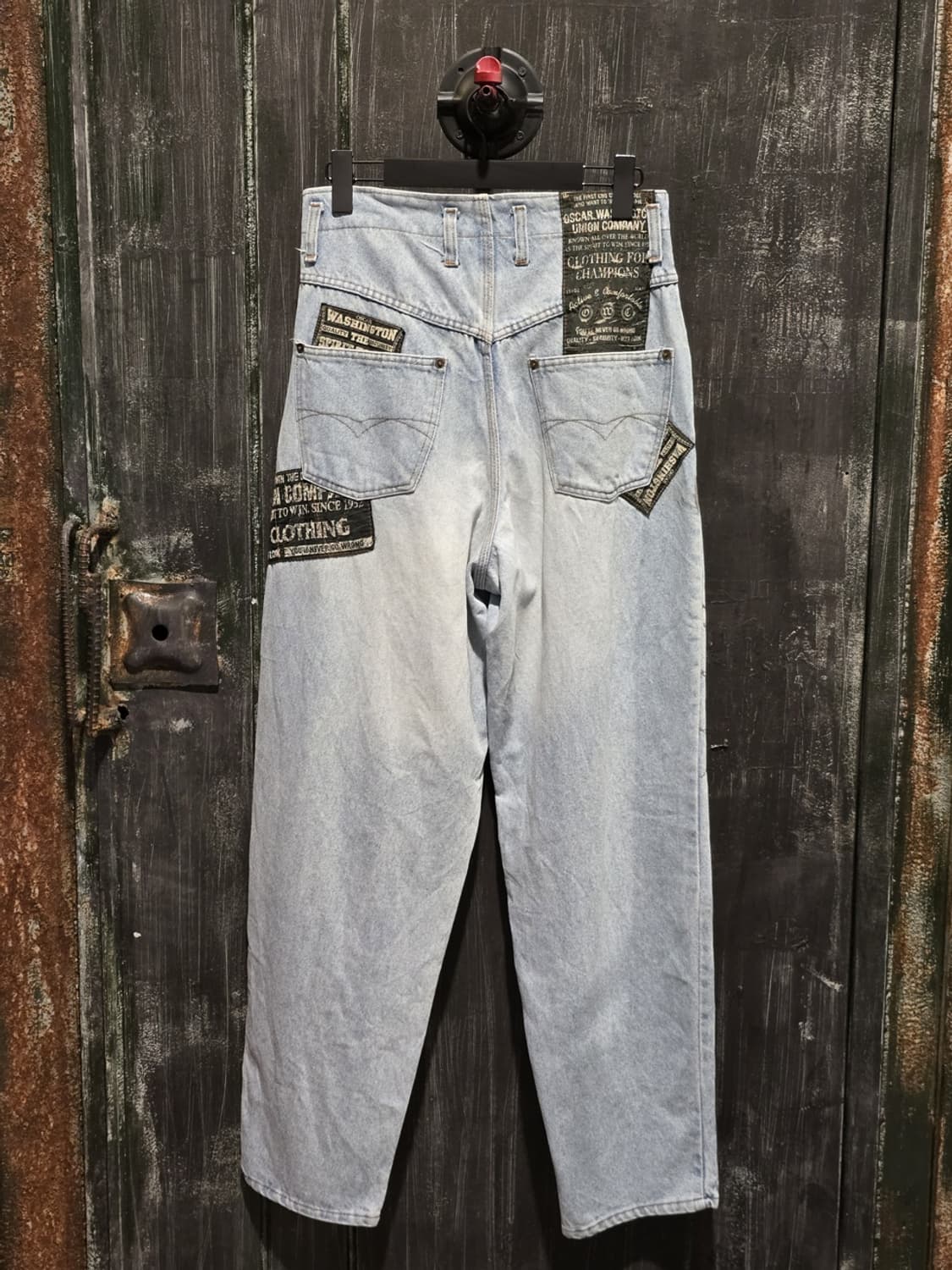90s OSCAR WASHINGTON Patchwork Jeans 상품이미지5