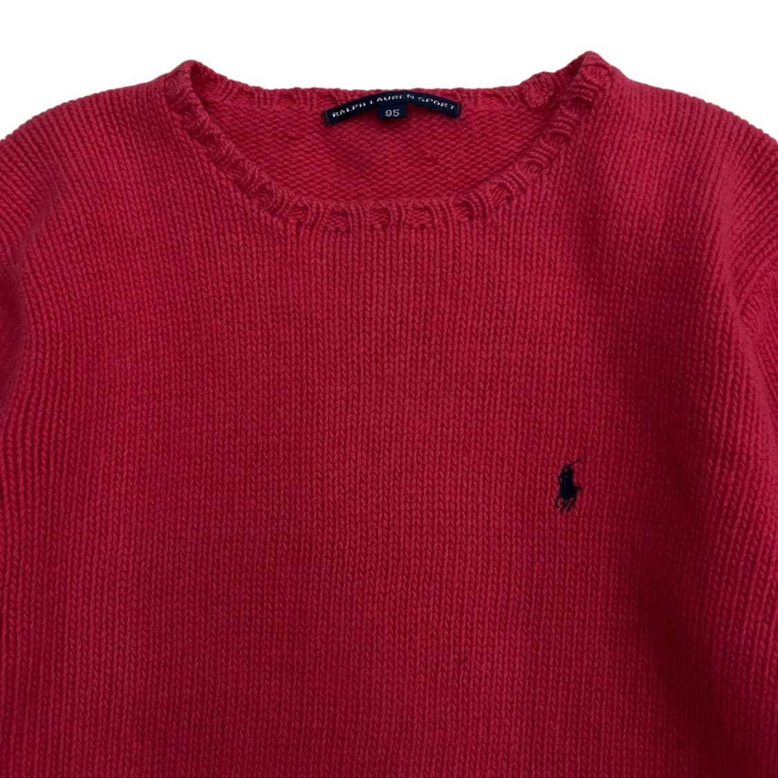 폴로 랄프로렌 네이비포니 핑크 니트 95 상품이미지4