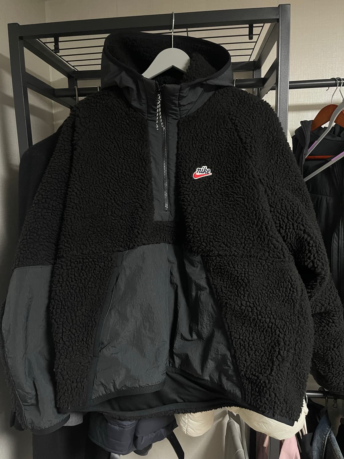 나이키 쉐르파 아노락 후리스 xl 상품이미지1