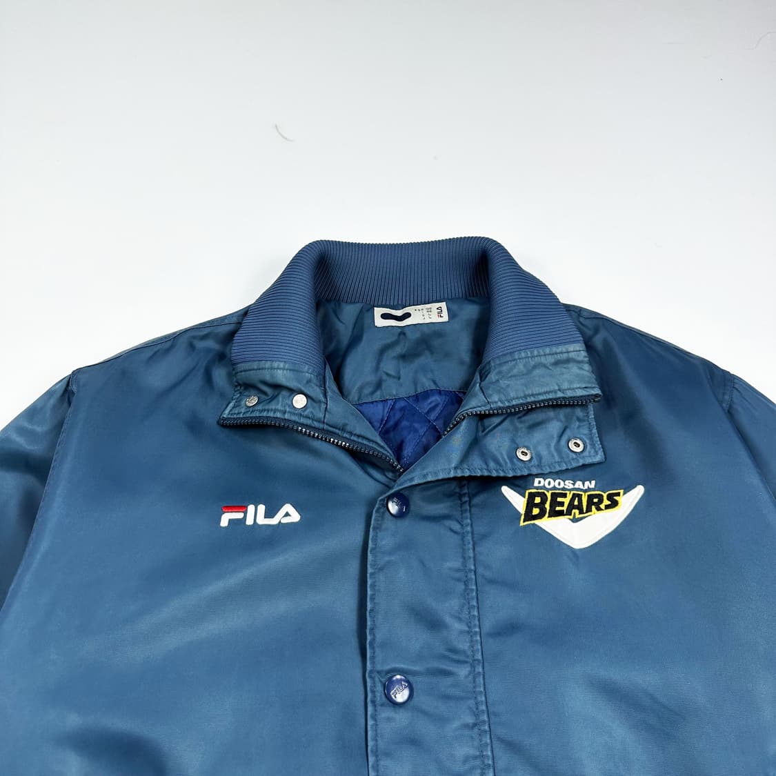 휠라 올드 두산 베어스 동계 유니폼 점퍼 L 상품이미지2