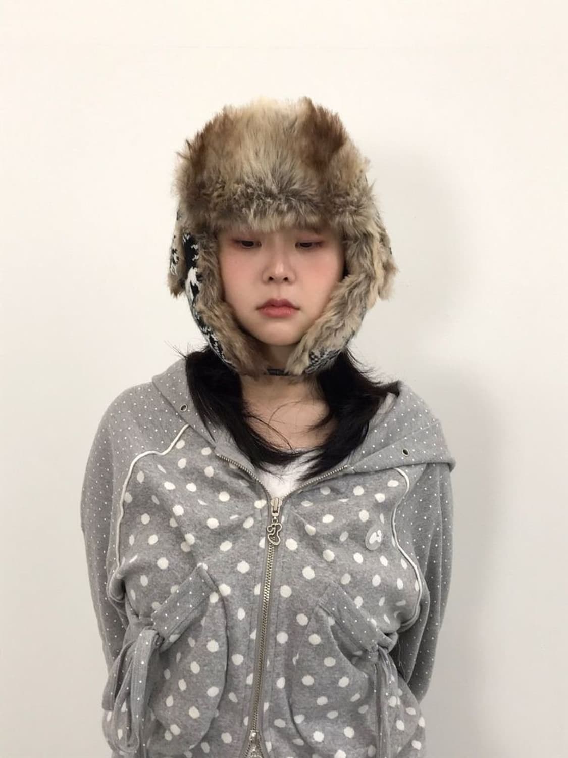 Nordic Fur Trapper Hat 상품이미지2