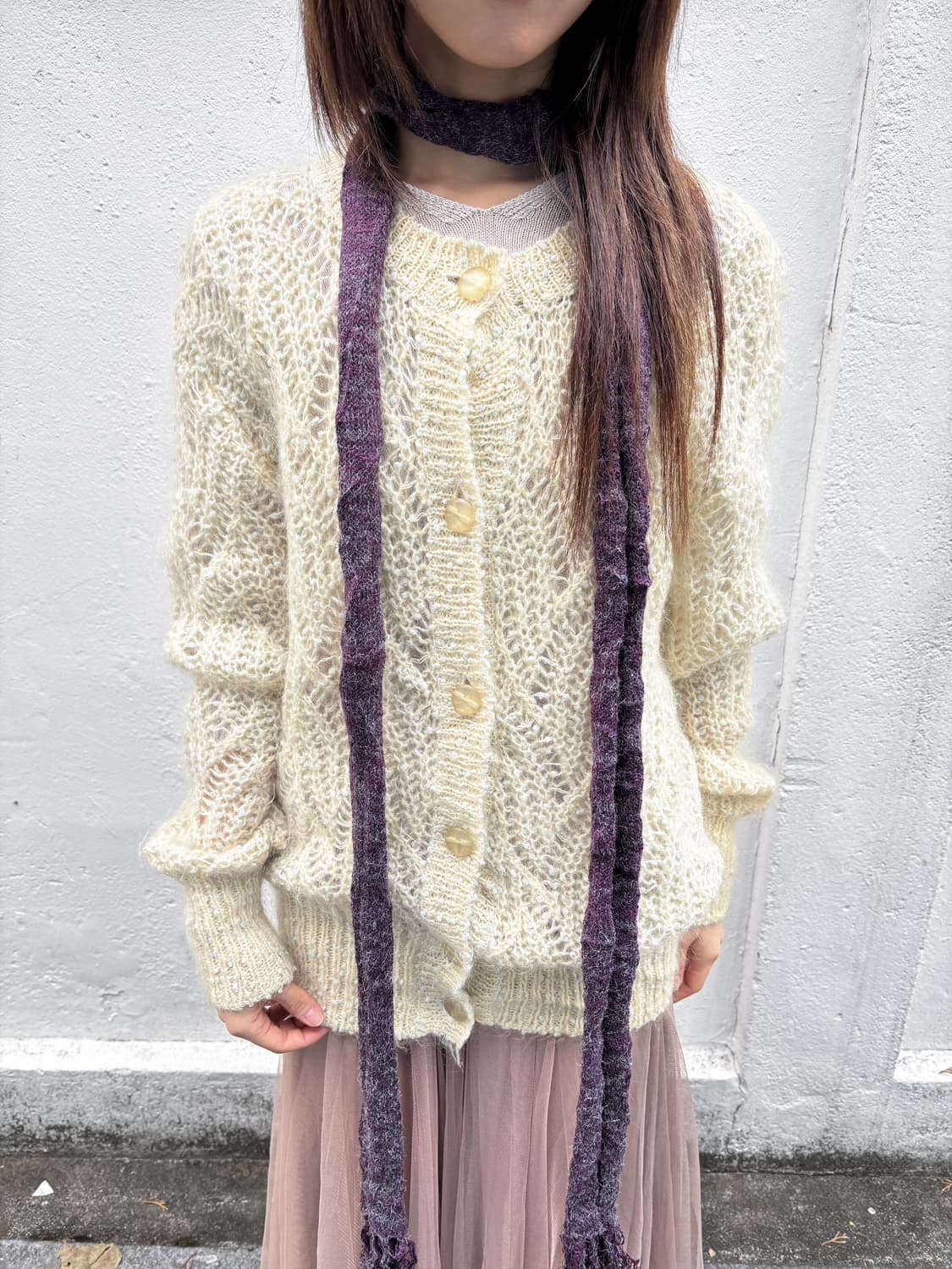 빈티지 울 가디건 상품이미지2